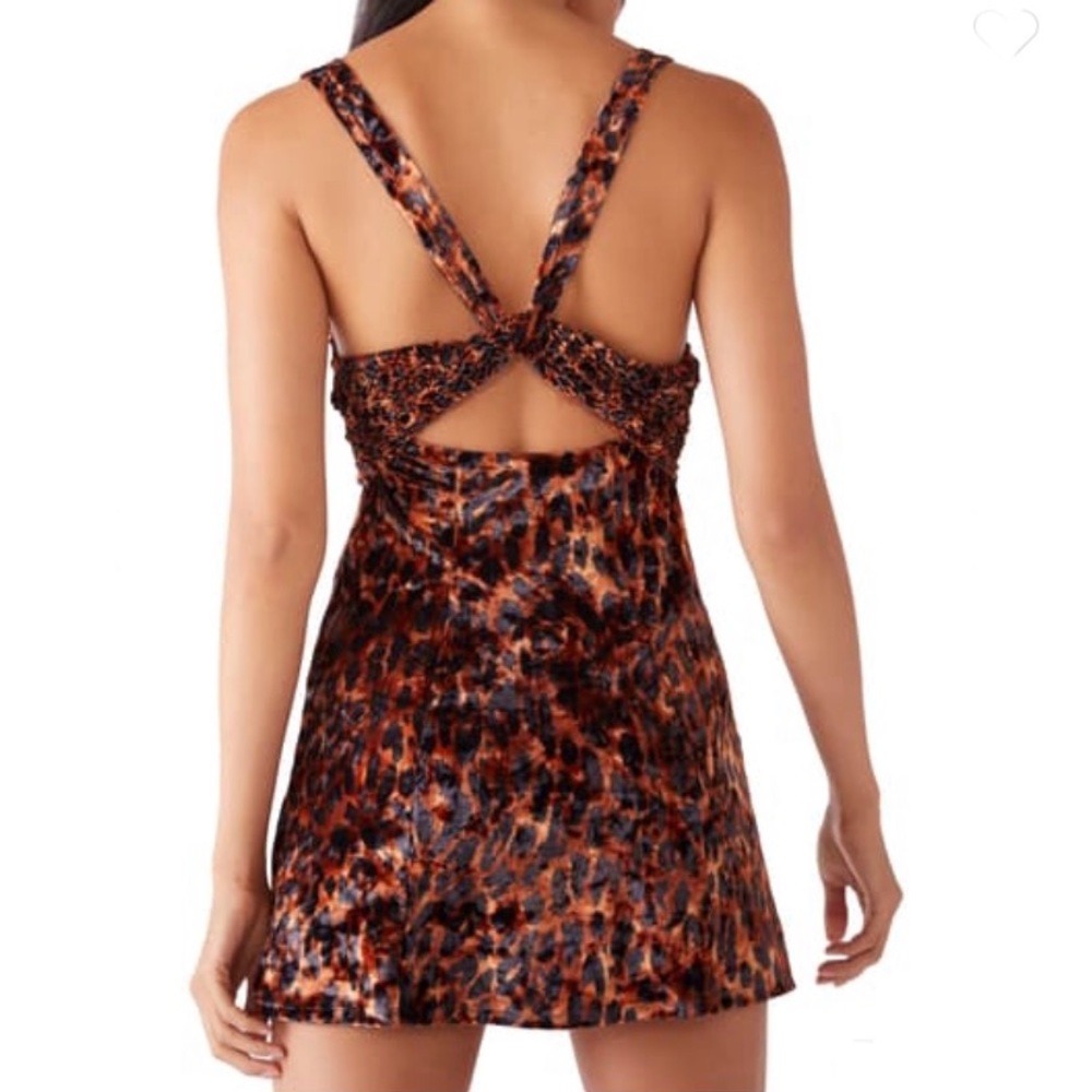 Free People Virgo Moon Velvet Minidress - Picture 5 of 7